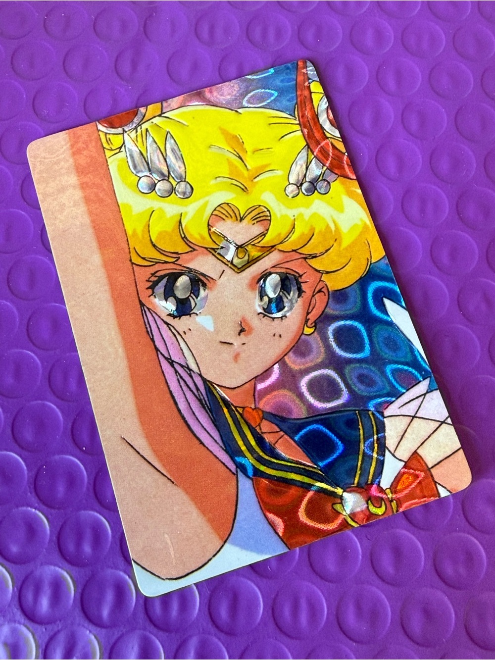 Vintage 1995 Japanese Sailor Moon Card Usagi Tsukino